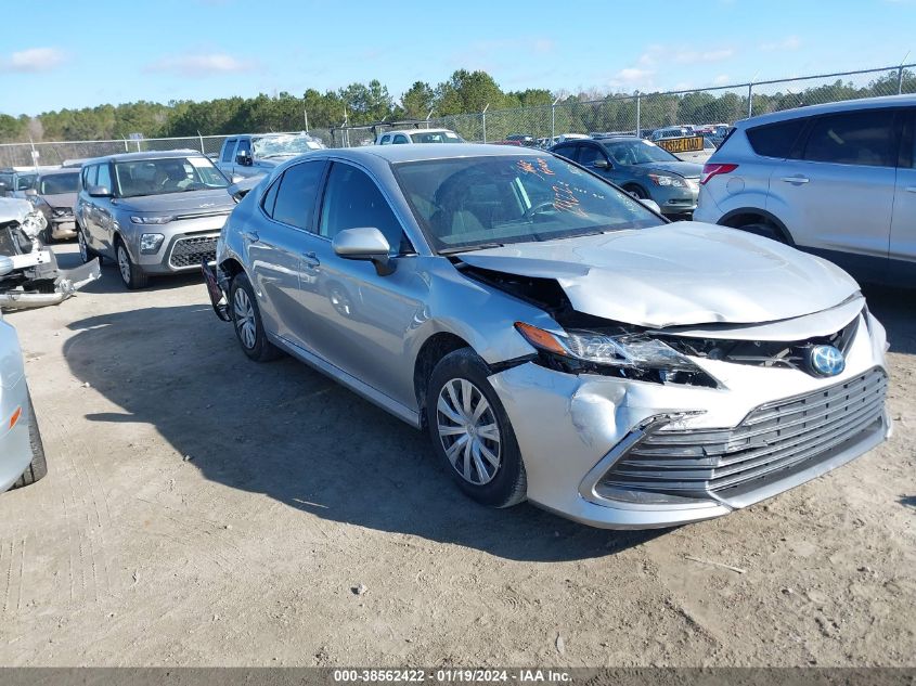 2022 TOYOTA CAMRY LE - 4T1C31AK6NU038127