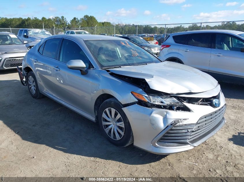 2022 TOYOTA CAMRY LE - 4T1C31AK6NU038127