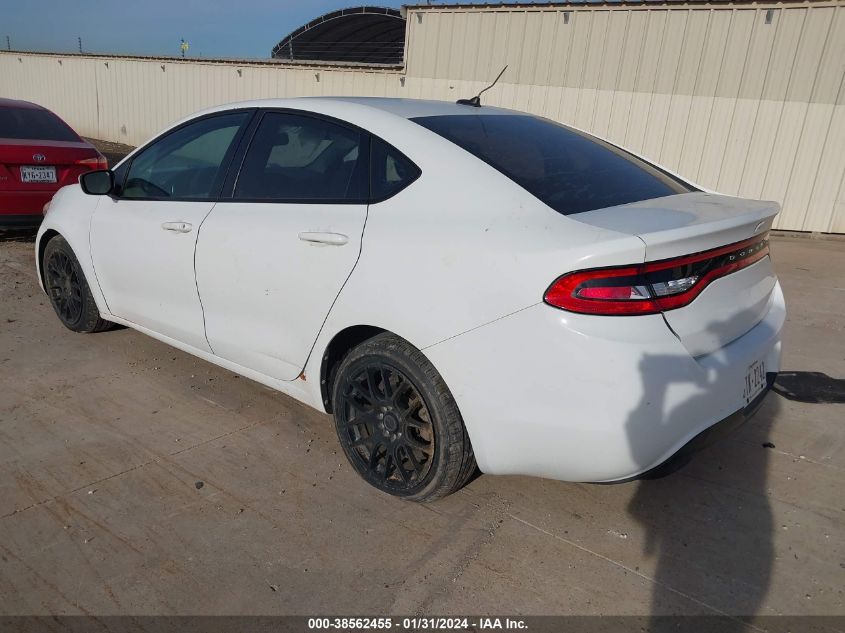 2013 DODGE DART SXT/RALLYE - 1C3CDFBA1DD142323