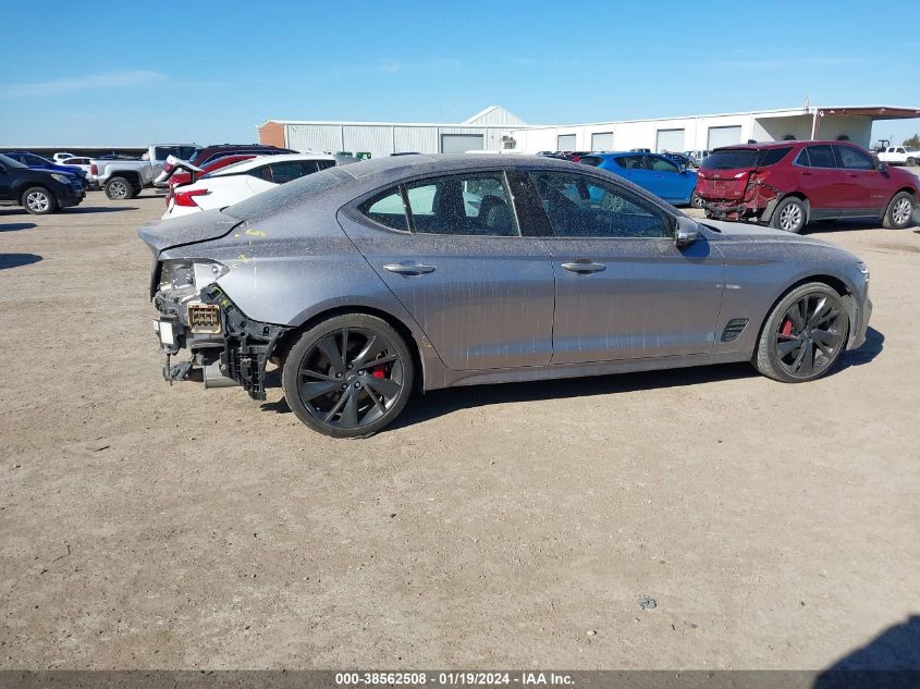 2022 GENESIS G70 3.3T RWD - KMTG54TE1NU099007