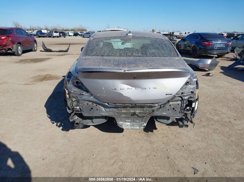 2022 GENESIS G70 3.3T RWD - KMTG54TE1NU099007
