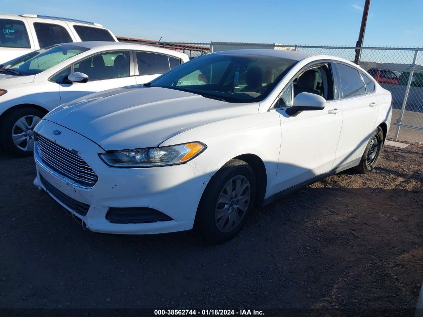 2014 FORD FUSION S - 3FA6P0G79ER299154