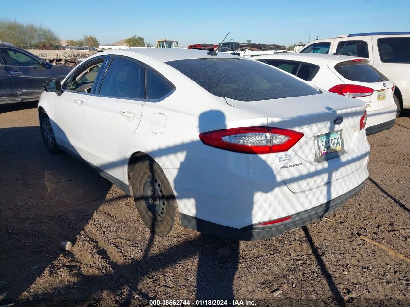 2014 FORD FUSION S - 3FA6P0G79ER299154