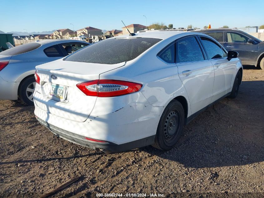 2014 FORD FUSION S - 3FA6P0G79ER299154