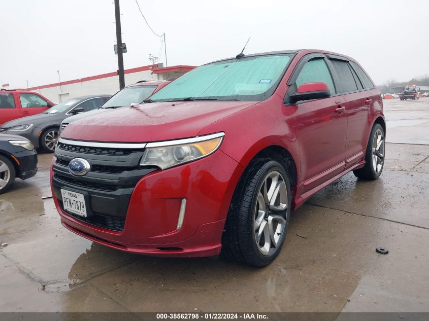 2FMDK3AK3EBA04087 2014 FORD EDGE, photo no. 2