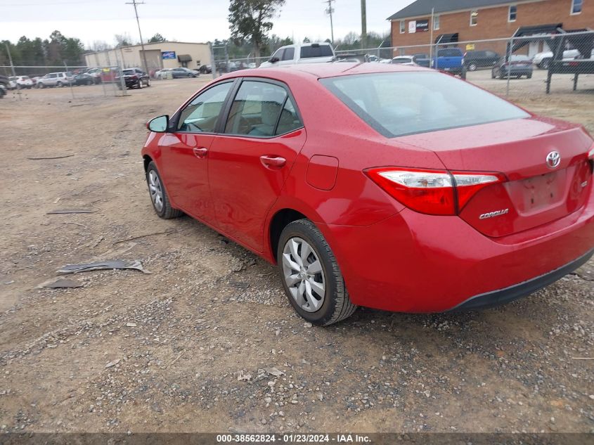 2015 TOYOTA COROLLA L/LE/LE PLS/PRM/S/S PLS - 2T1BURHE0FC407722