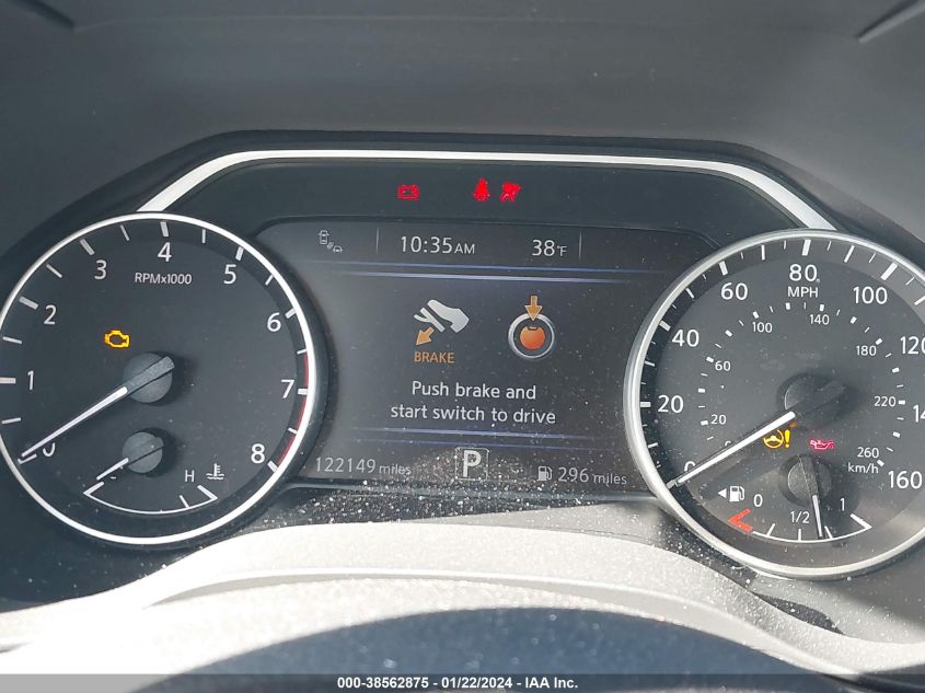 2017 NISSAN MAXIMA 3.5S/SV/SL/SR/PLAT - 1N4AA6AP5HC411362