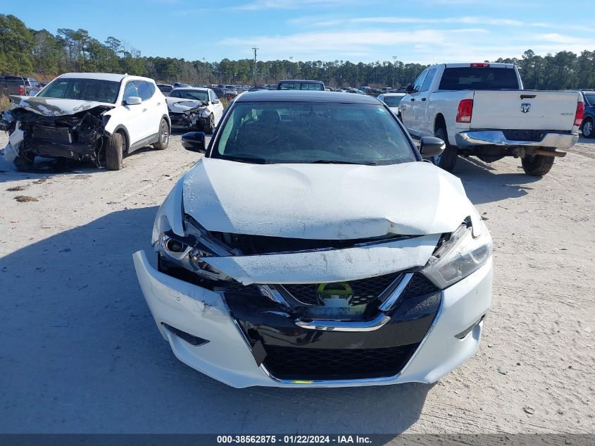 2017 NISSAN MAXIMA 3.5S/SV/SL/SR/PLAT - 1N4AA6AP5HC411362