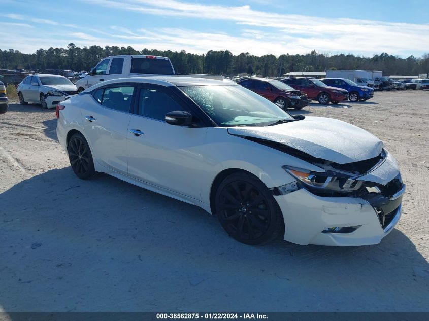 2017 NISSAN MAXIMA 3.5S/SV/SL/SR/PLAT - 1N4AA6AP5HC411362