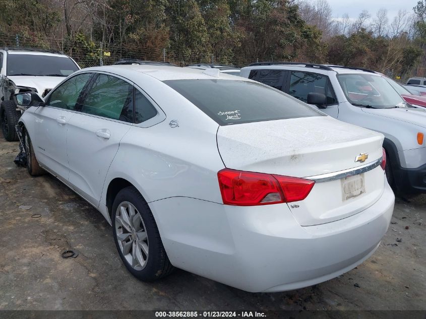 2016 CHEVROLET IMPALA 2LT - 2G1115S37G9144031