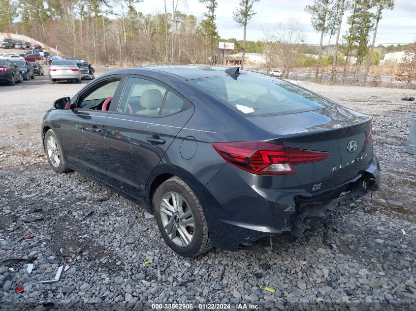 2020 HYUNDAI ELANTRA SEL - 5NPD84LF9LH596959