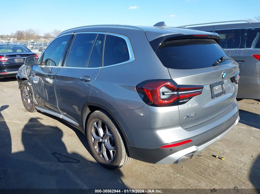 VIN 5UX53DP05P9R67766 2023 BMW X3 XDRIVE30I