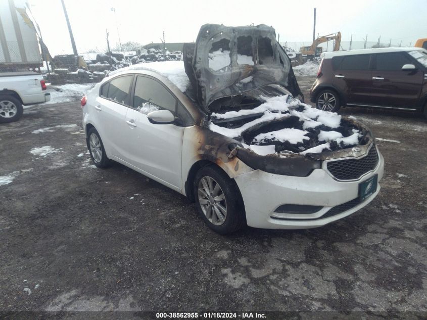 2014 KIA FORTE LX - KNAFX4A64E5219888