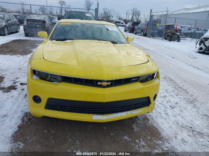 2014 CHEVROLET CAMARO LT - 2G1FB1E34E9244205