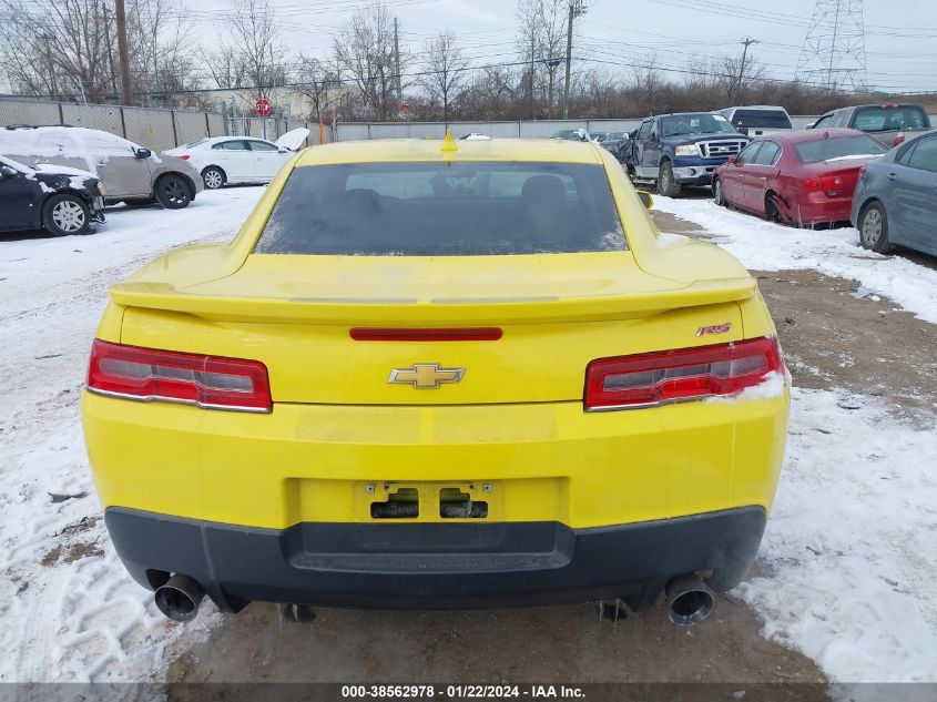 2014 CHEVROLET CAMARO LT - 2G1FB1E34E9244205