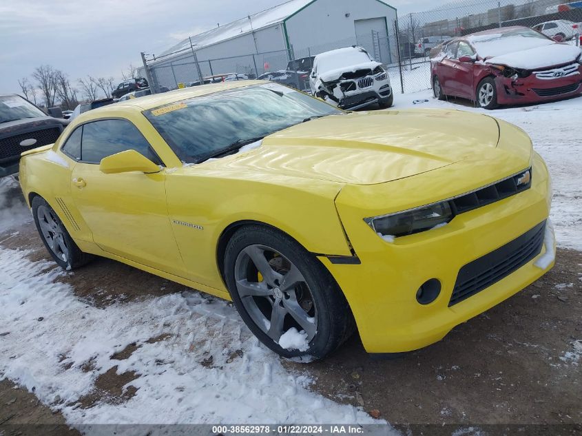 2014 CHEVROLET CAMARO LT - 2G1FB1E34E9244205