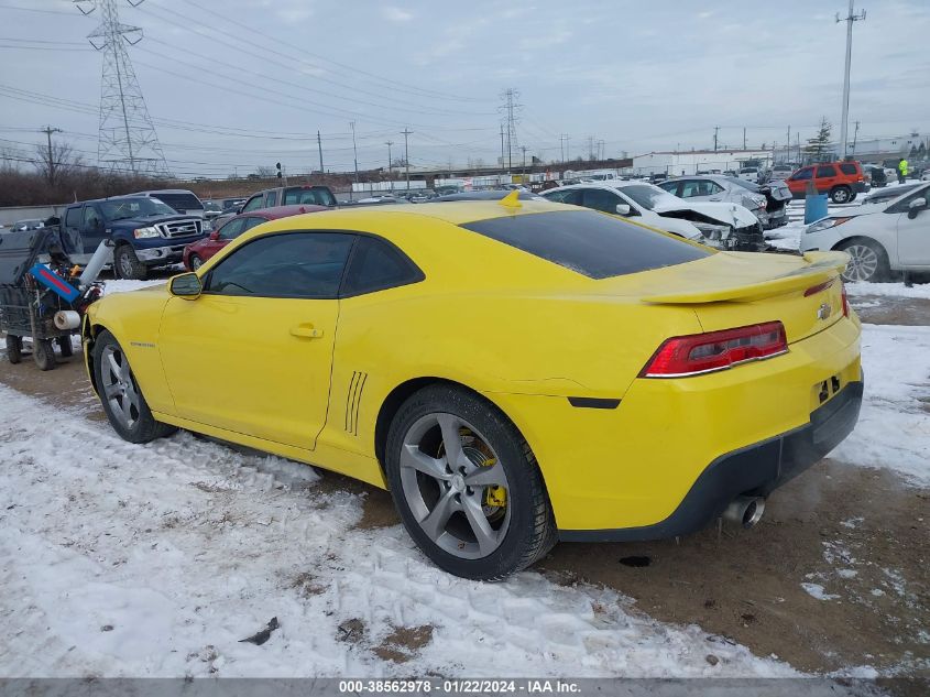 2014 CHEVROLET CAMARO LT - 2G1FB1E34E9244205