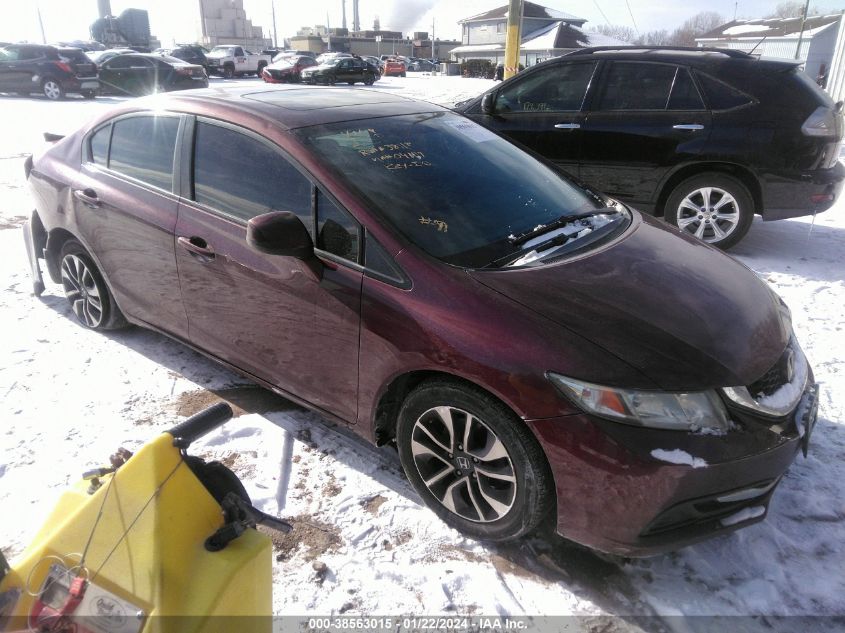 2013 HONDA CIVIC EX - 19XFB2F85DE041119