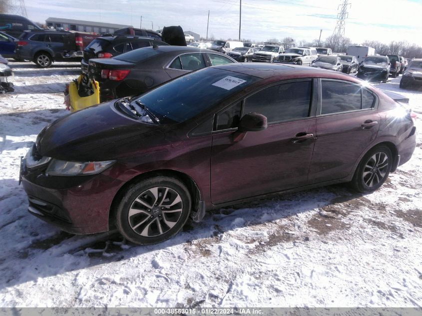 2013 HONDA CIVIC EX - 19XFB2F85DE041119