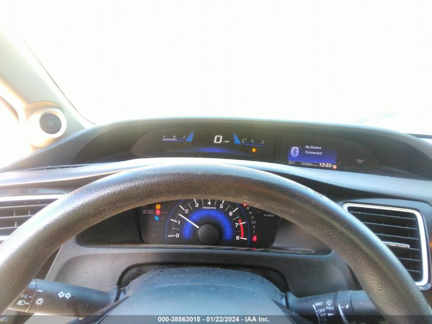 2013 HONDA CIVIC EX - 19XFB2F85DE041119