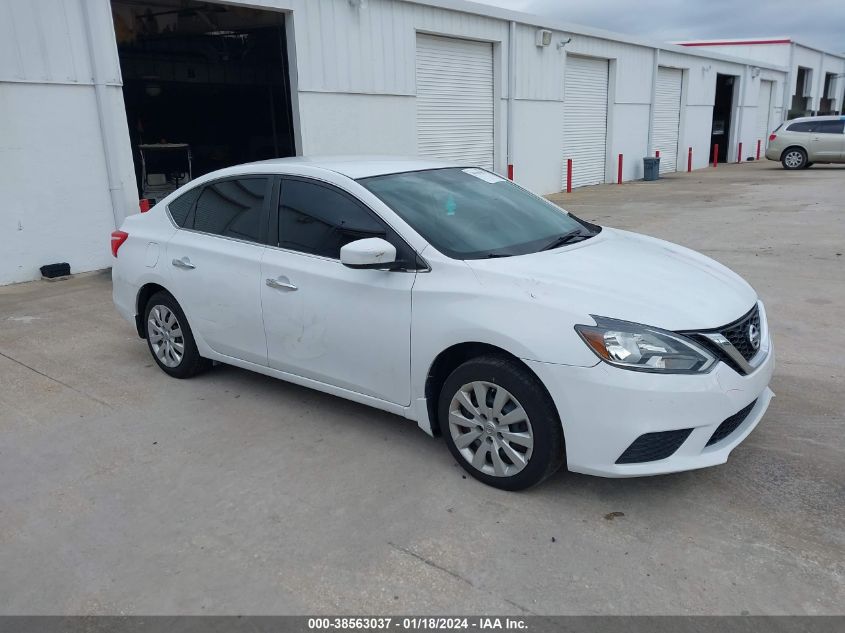 2016 NISSAN SENTRA S - 3N1AB7APXGY298840