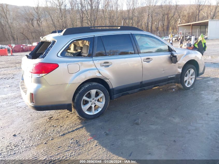 2014 SUBARU OUTBACK 2.5I PREMIUM - 4S4BRBCCXE3211773