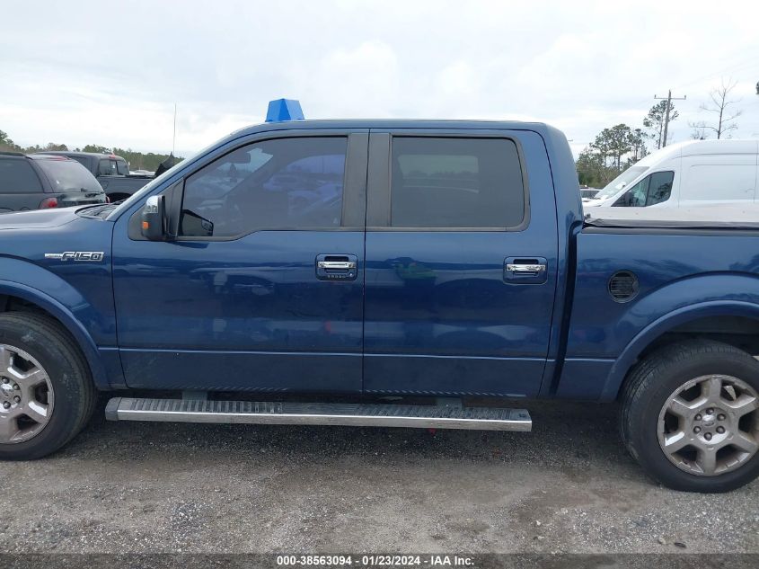 2014 FORD F-150 LARIAT - 1FTFW1CFXEKF43897