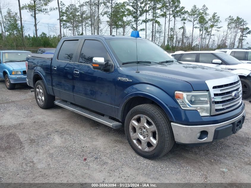 2014 FORD F-150 LARIAT - 1FTFW1CFXEKF43897