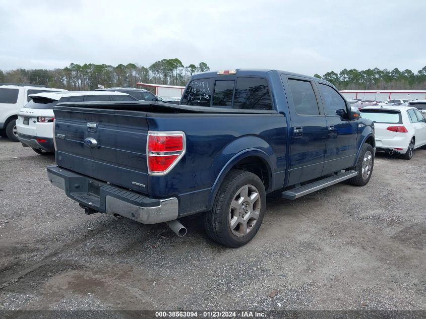 2014 FORD F-150 LARIAT - 1FTFW1CFXEKF43897