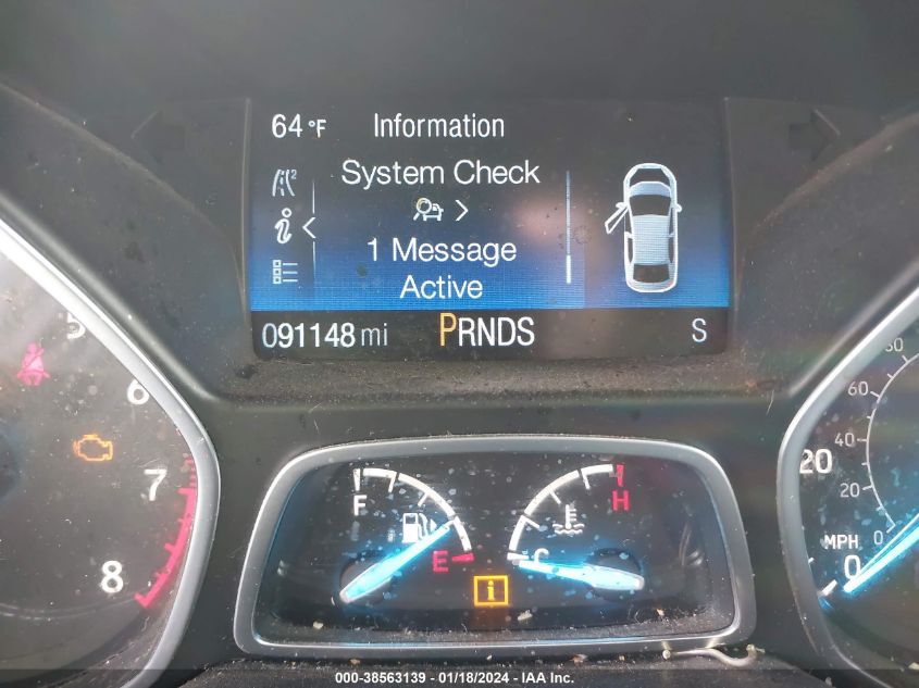 2018 FORD ESCAPE SE - 1FMCU0GD3JUC16943