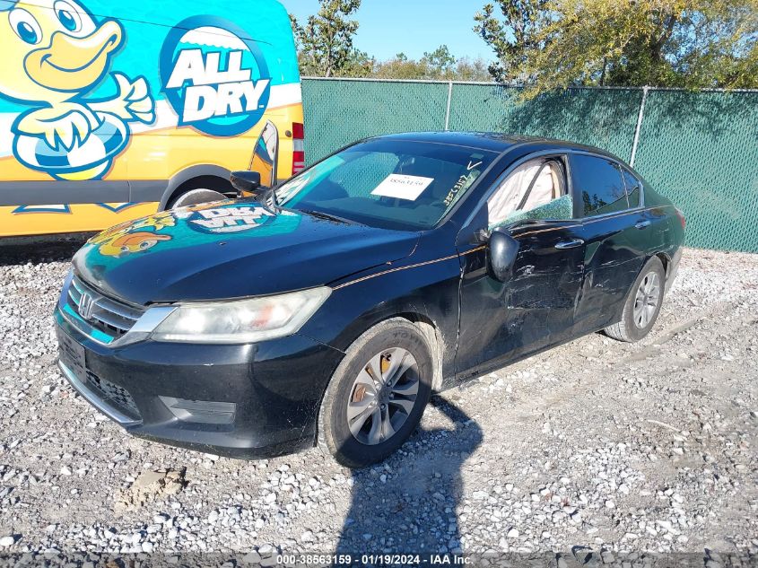 2013 HONDA ACCORD LX - 1HGCR2F38DA244593