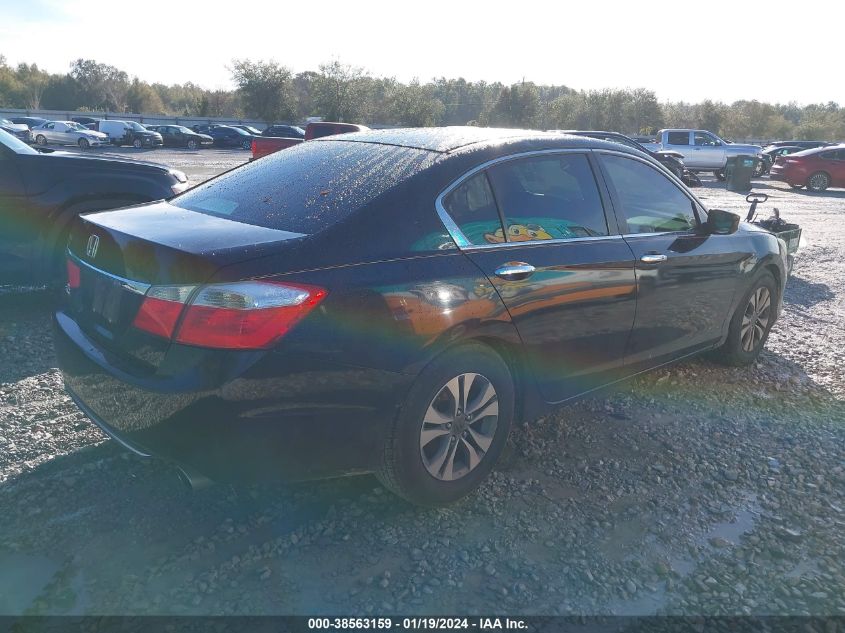 2013 HONDA ACCORD LX - 1HGCR2F38DA244593