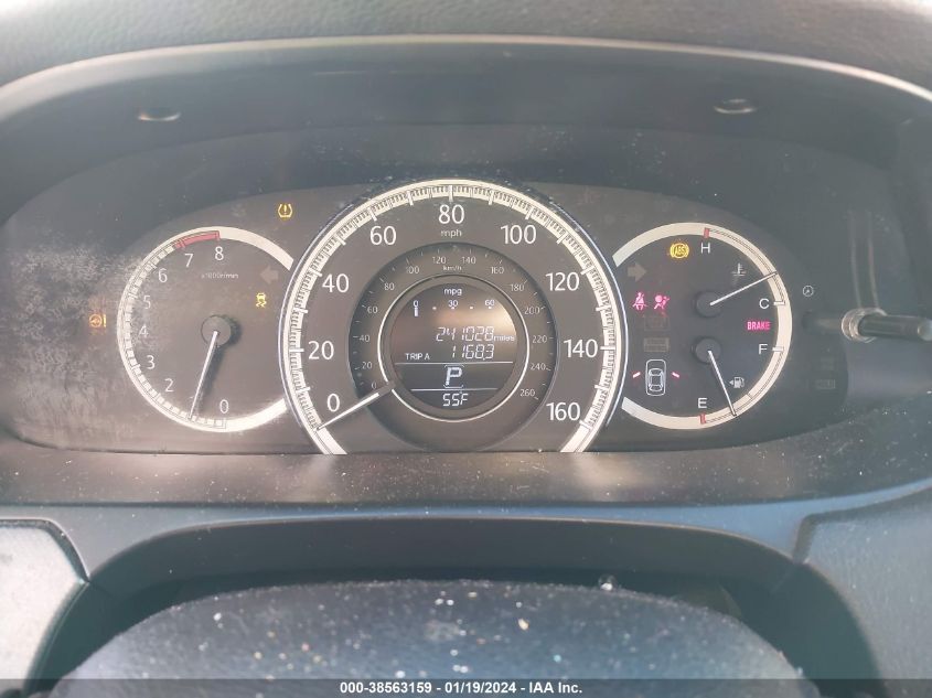 2013 HONDA ACCORD LX - 1HGCR2F38DA244593