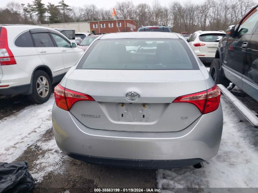 2018 TOYOTA COROLLA LE - 2T1BURHE7JC080194