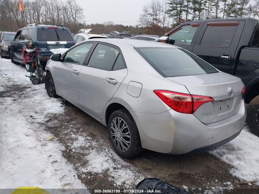2018 TOYOTA COROLLA LE - 2T1BURHE7JC080194