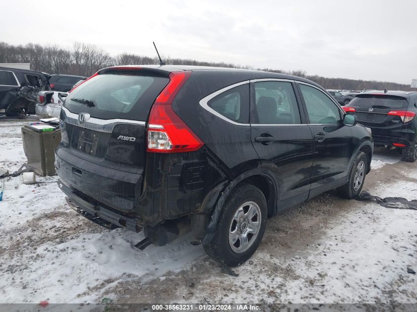 2016 HONDA CR-V LX - 2HKRM4H33GH612675
