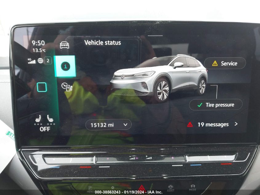 2023 VOLKSWAGEN ID.4 PRO/PRO S 1V2VMPE85PC015439