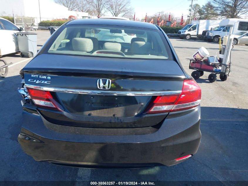 2013 HONDA CIVIC LX - 2HGFB2F51DH513263