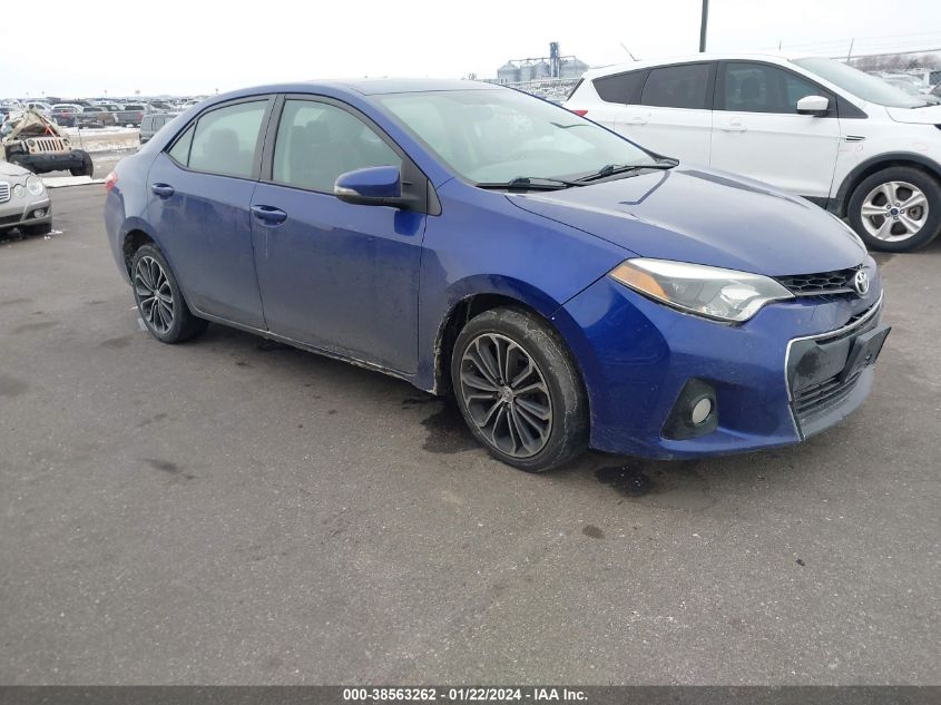2015 TOYOTA COROLLA S PREMIUM - 2T1BURHE7FC257804