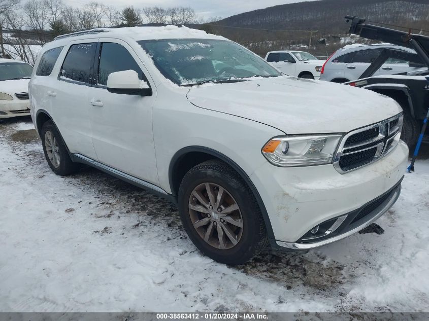 2017 DODGE DURANGO SXT - 1C4RDJAG3HC833833