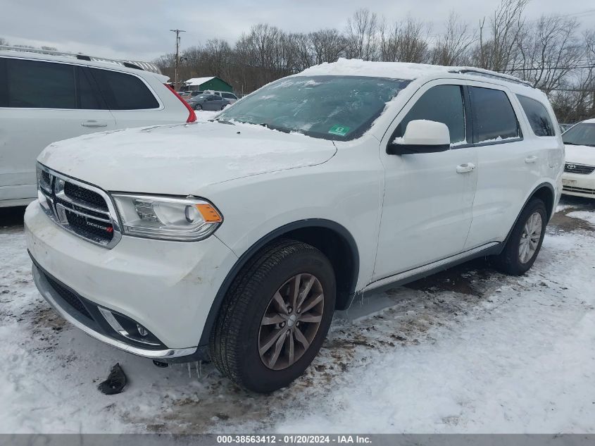 2017 DODGE DURANGO SXT - 1C4RDJAG3HC833833