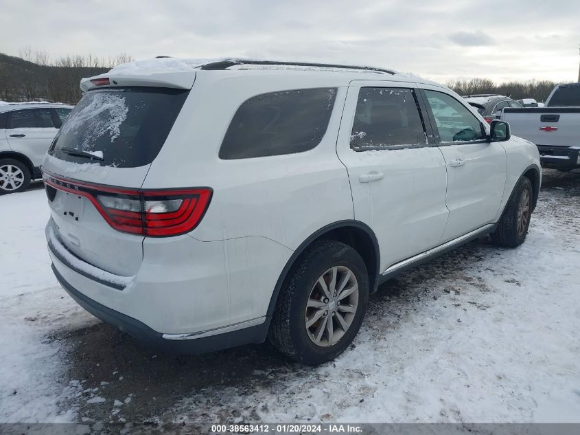 2017 DODGE DURANGO SXT - 1C4RDJAG3HC833833