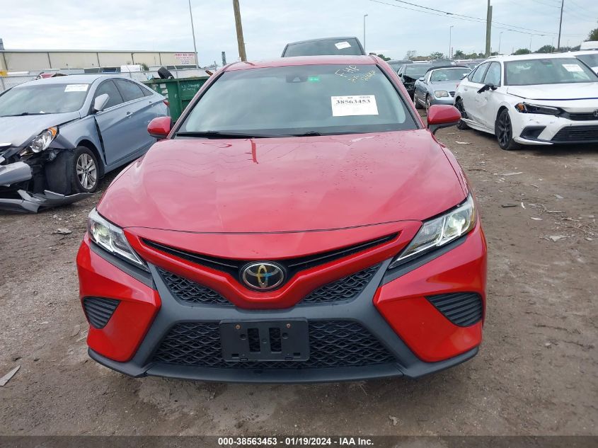 2020 TOYOTA CAMRY SE/SE NIGHT SHADE - 4T1G11AK0LU325094