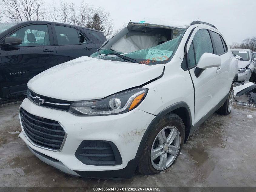 2021 CHEVROLET TRAX 1LT - KL7CJPSB6MB353593