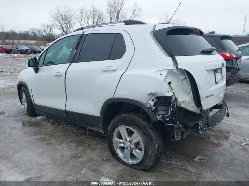 2021 CHEVROLET TRAX 1LT - KL7CJPSB6MB353593