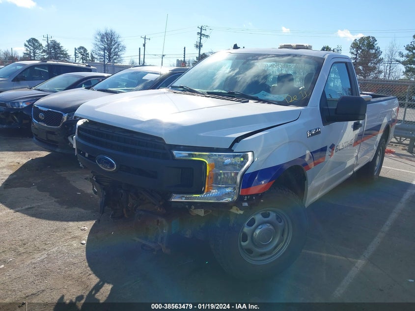 VIN 1FTMF1EB3LKD19837 2020 FORD F-150 XL