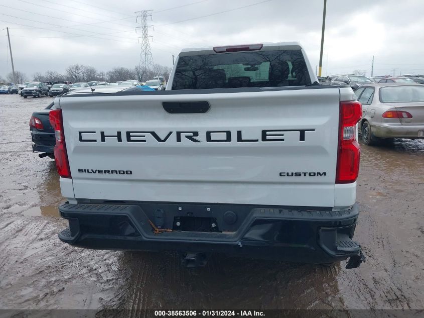 2022 CHEVROLET SILVERADO 1500 LTD 4WD  STANDARD BED CUSTOM TRAIL BOSS - 1GCPYCEKXNZ145973