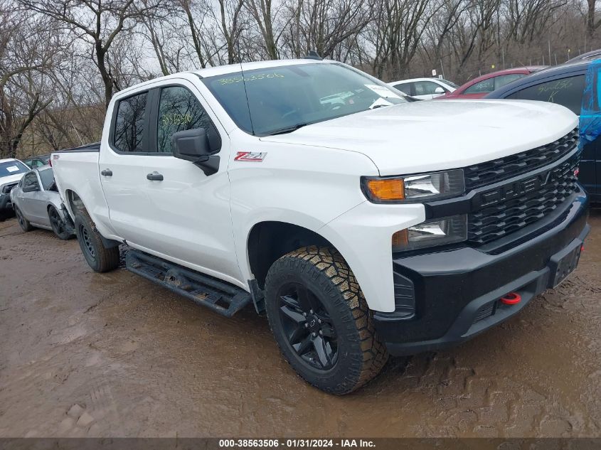 2022 CHEVROLET SILVERADO 1500 LTD 4WD  STANDARD BED CUSTOM TRAIL BOSS - 1GCPYCEKXNZ145973