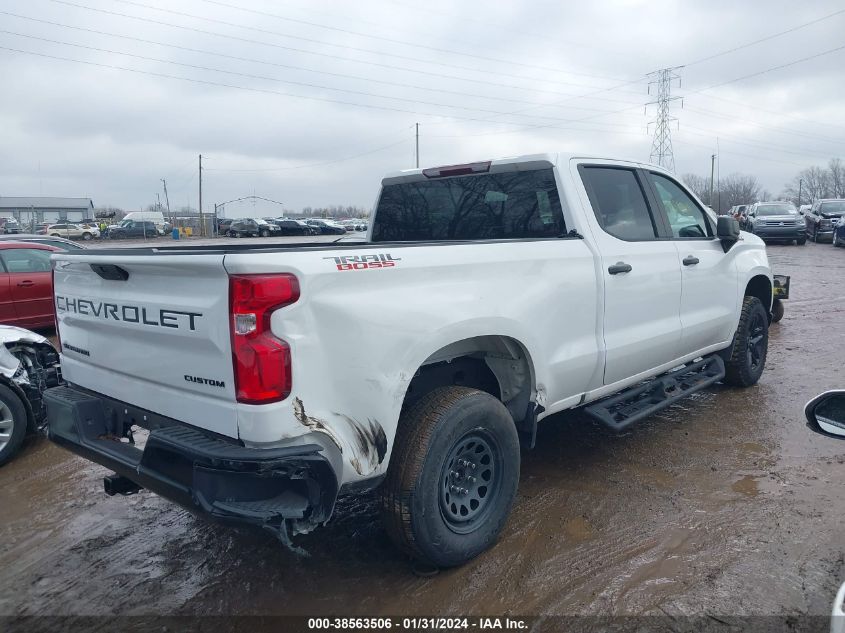 2022 CHEVROLET SILVERADO 1500 LTD 4WD  STANDARD BED CUSTOM TRAIL BOSS - 1GCPYCEKXNZ145973