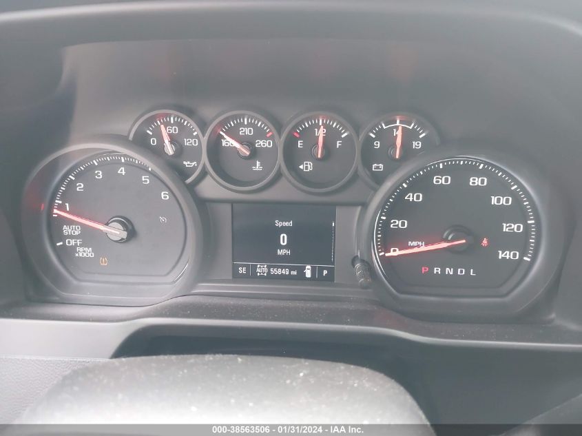 2022 CHEVROLET SILVERADO 1500 LTD 4WD  STANDARD BED CUSTOM TRAIL BOSS - 1GCPYCEKXNZ145973